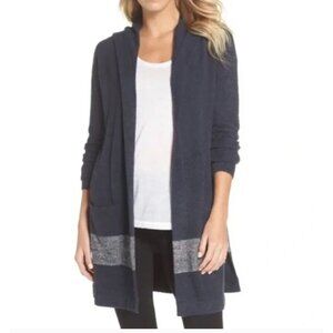 Barefoot Dreams Hooded Longline Open Cardigan Size XS/S